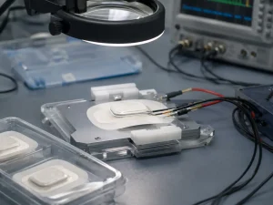 Medical devices undergoing electromagnetic compatibility testing