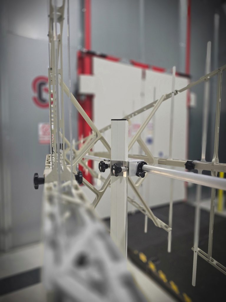 EMC measurement antenna at Stancer Testing-Lab in Laval, Quebec